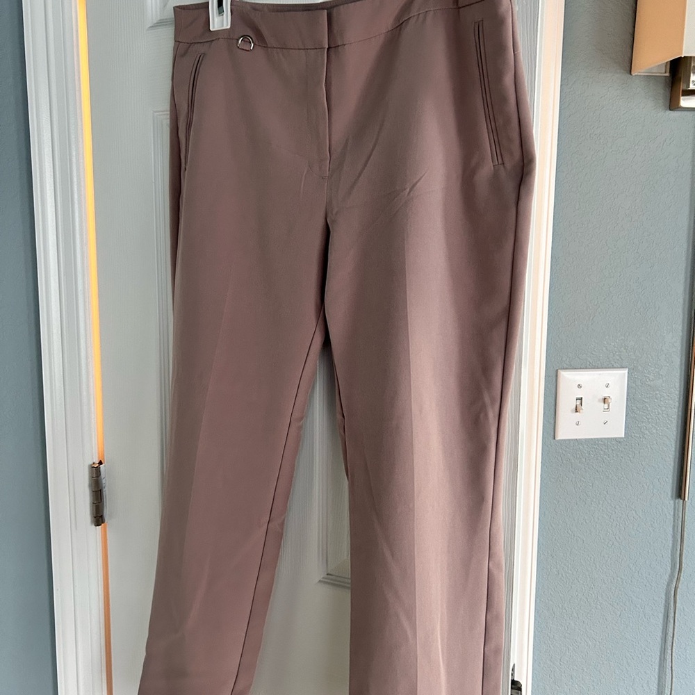 Adrianna Papell Women's Classic Brown Trousers